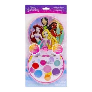 Disney Princess Kids Flavored Lip Balm Compact Set NEW
